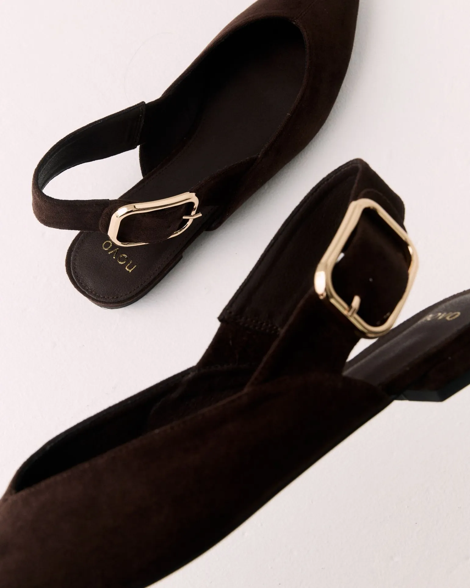 CARITAS ESPRESSO SUEDE Ballet Flats