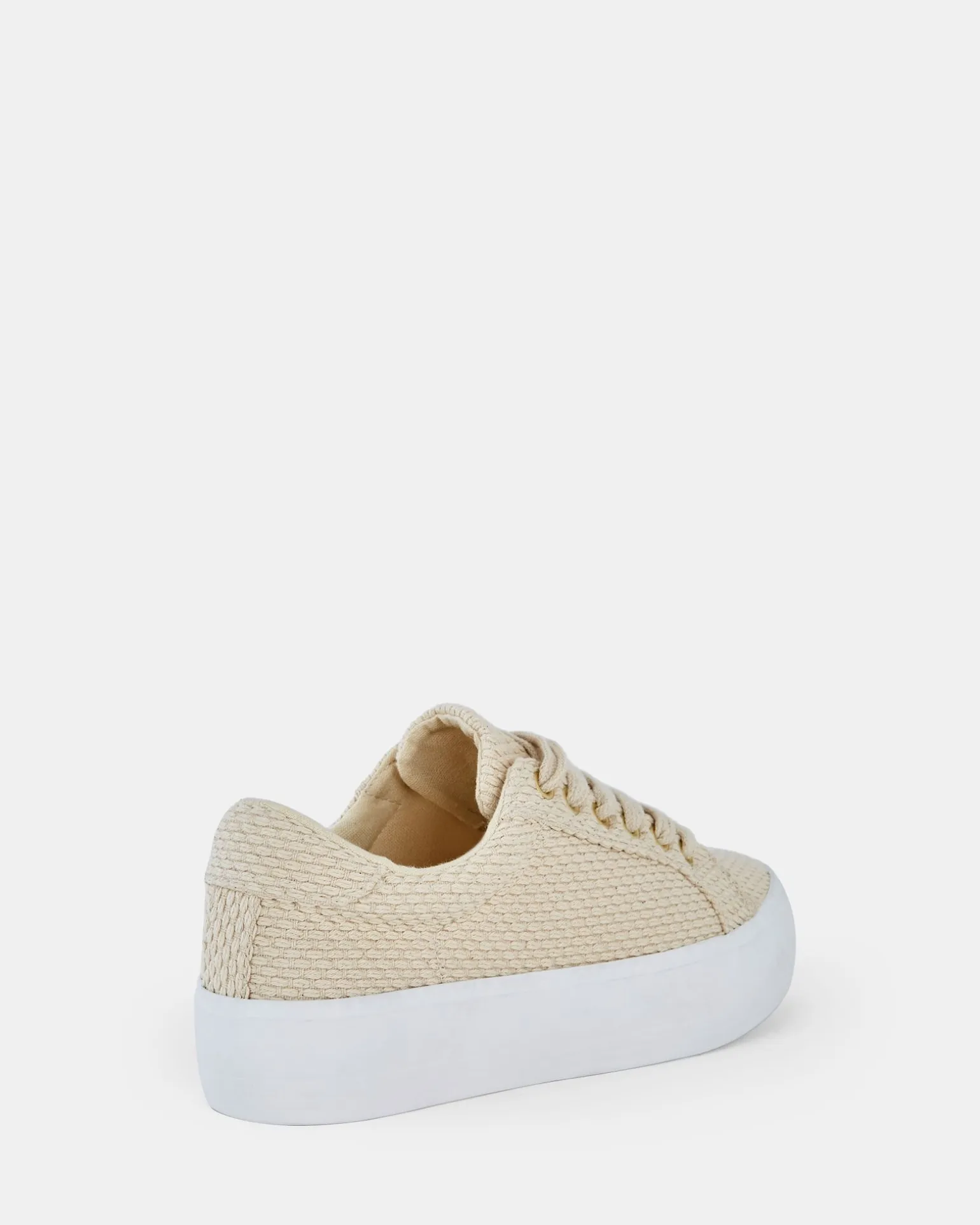 CARL BEIGE Lace Up Sneakers