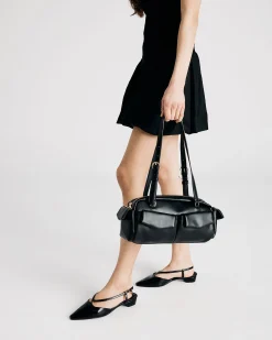 CARLISTA BLACK CRINKLE PATENT Smart Casual