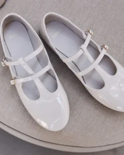 CATANZARO CREAM Ballet Flats