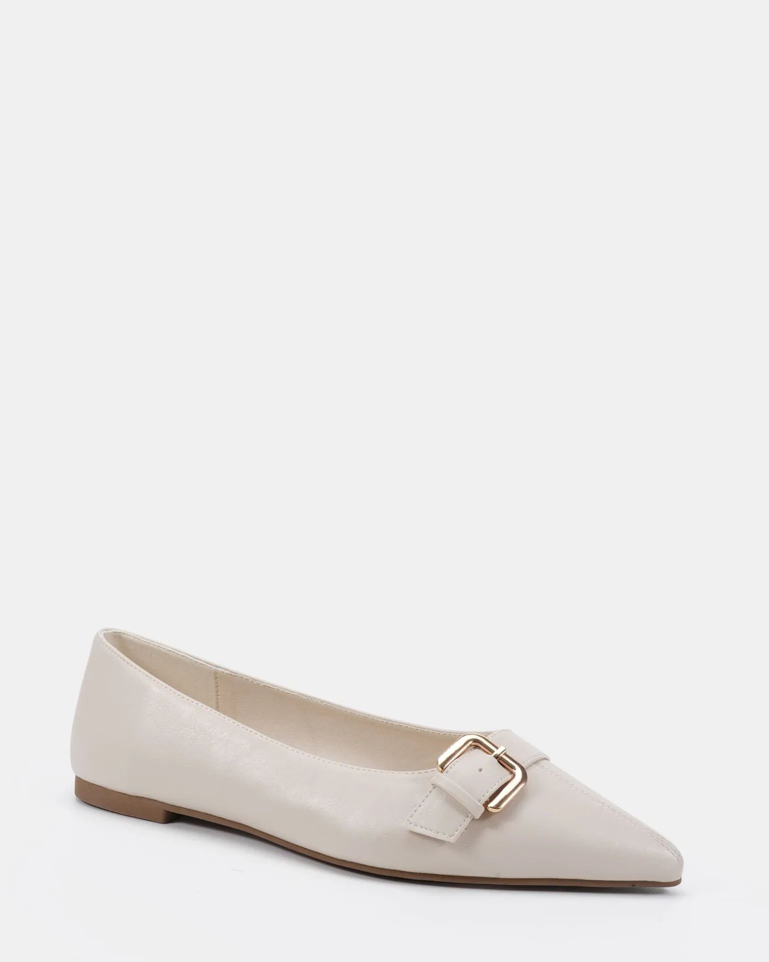 CATTY CREAM Ballet Flats
