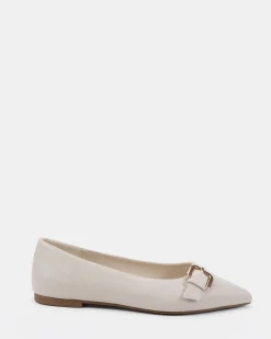 CATTY CREAM Ballet Flats