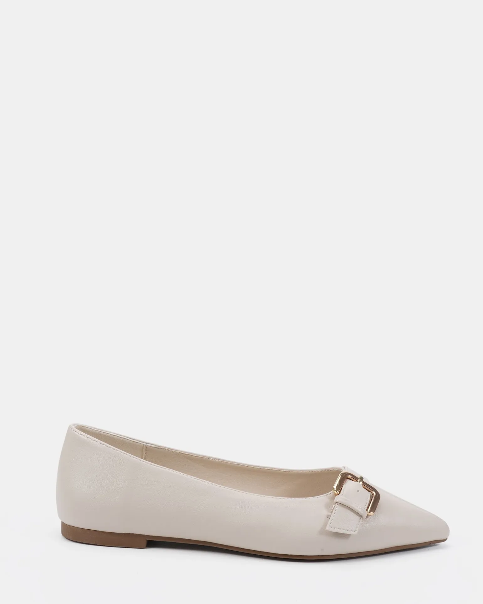 CATTY CREAM Ballet Flats