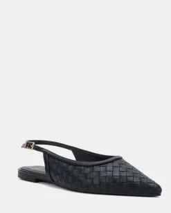 CELLAR BLACK Ballet Flats