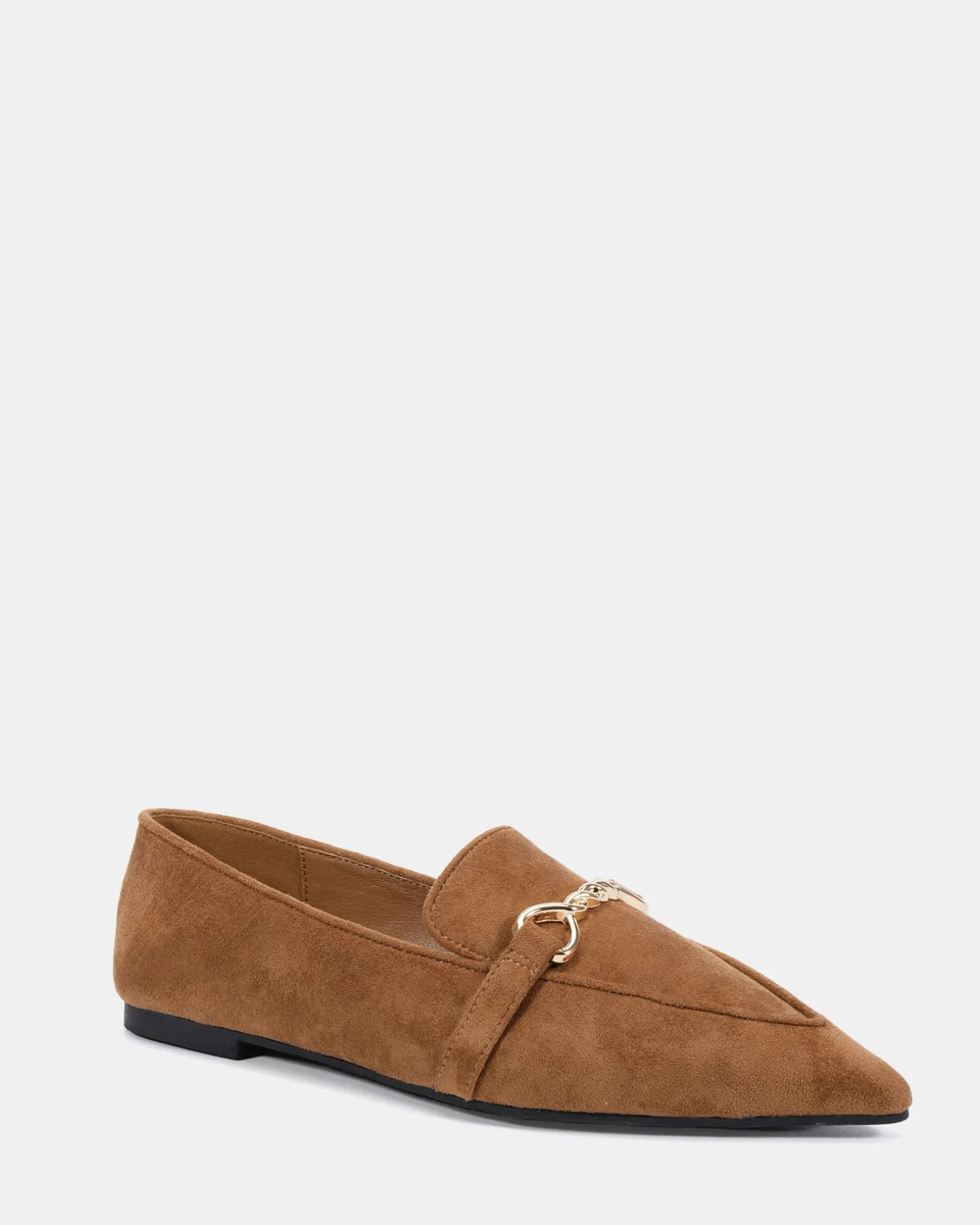 CLEVE Caramel Suede Ballet Flats