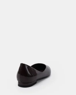 CLEVER ESPRESSO PATENT Ballet Flats