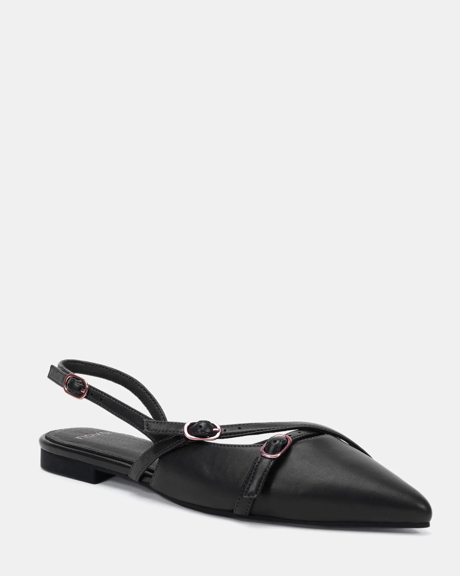 CORBIN BLACK Ballet Flats