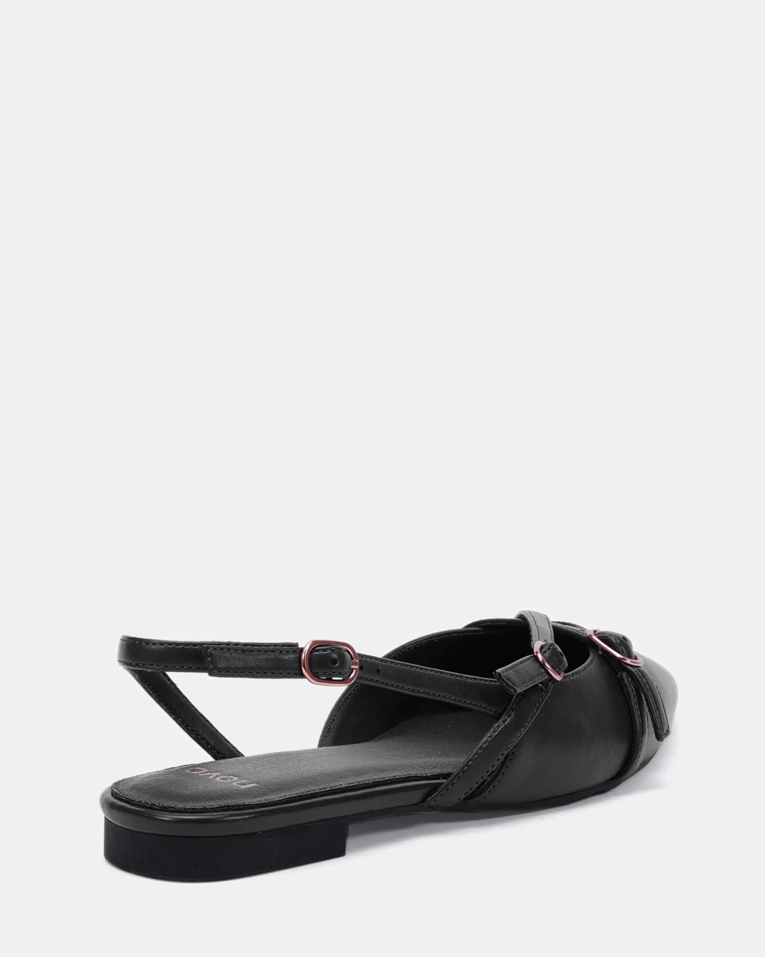 CORBIN BLACK Ballet Flats