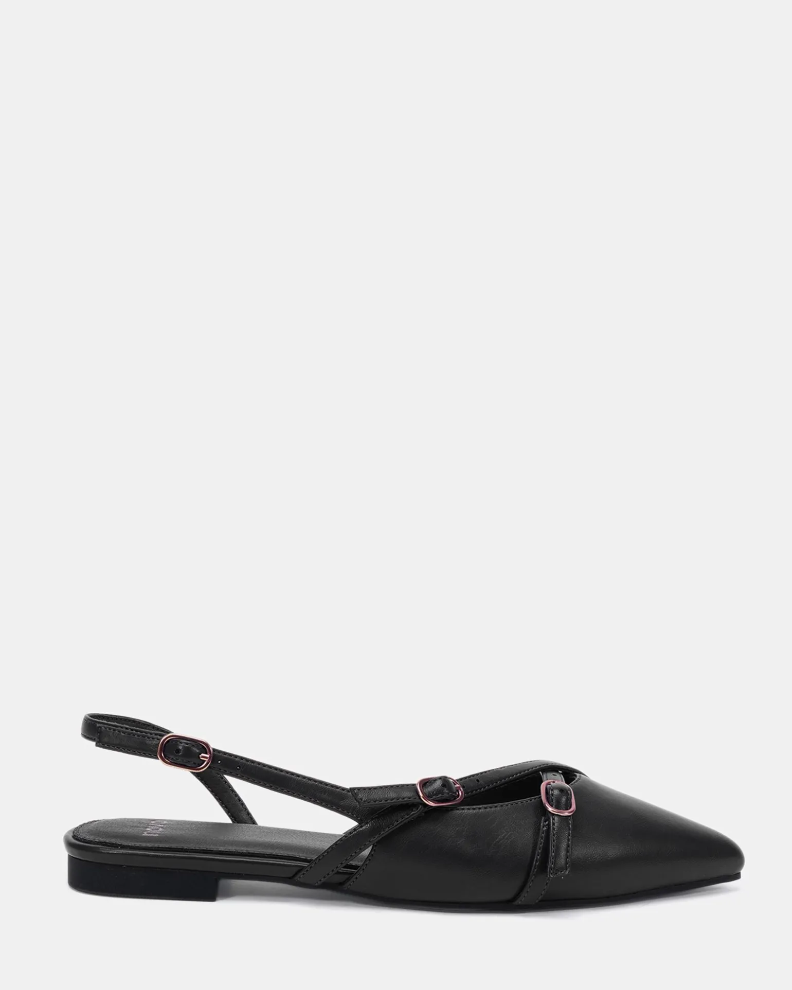 CORBIN BLACK Ballet Flats