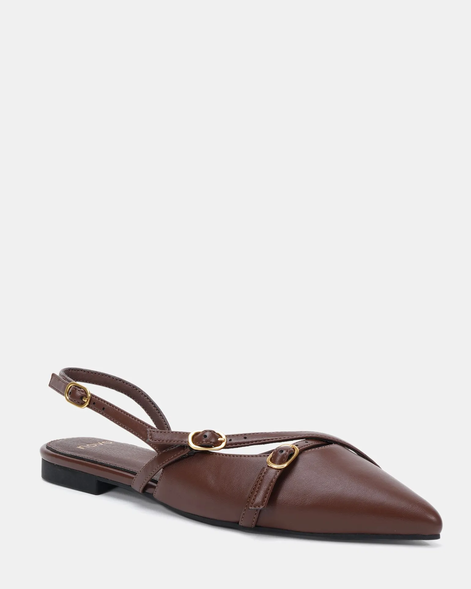 CORBIN MILK CHOCOLATE Ballet Flats