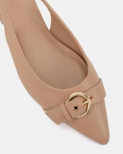 CROSBY CAMEL Ballet Flats