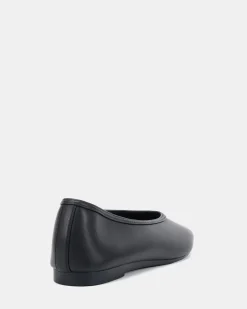CUBIC BLACK Ballet Flats