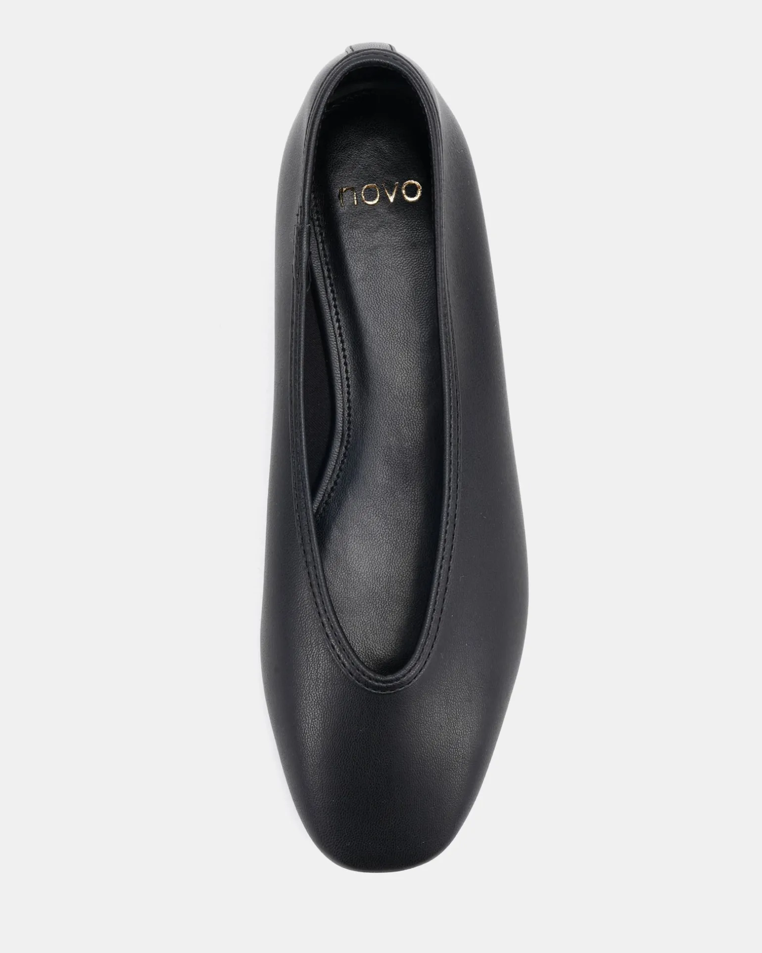 CUBIC BLACK Ballet Flats