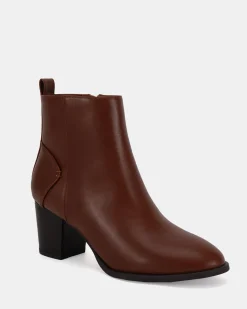 DAMATO BROWN Ankle Boots