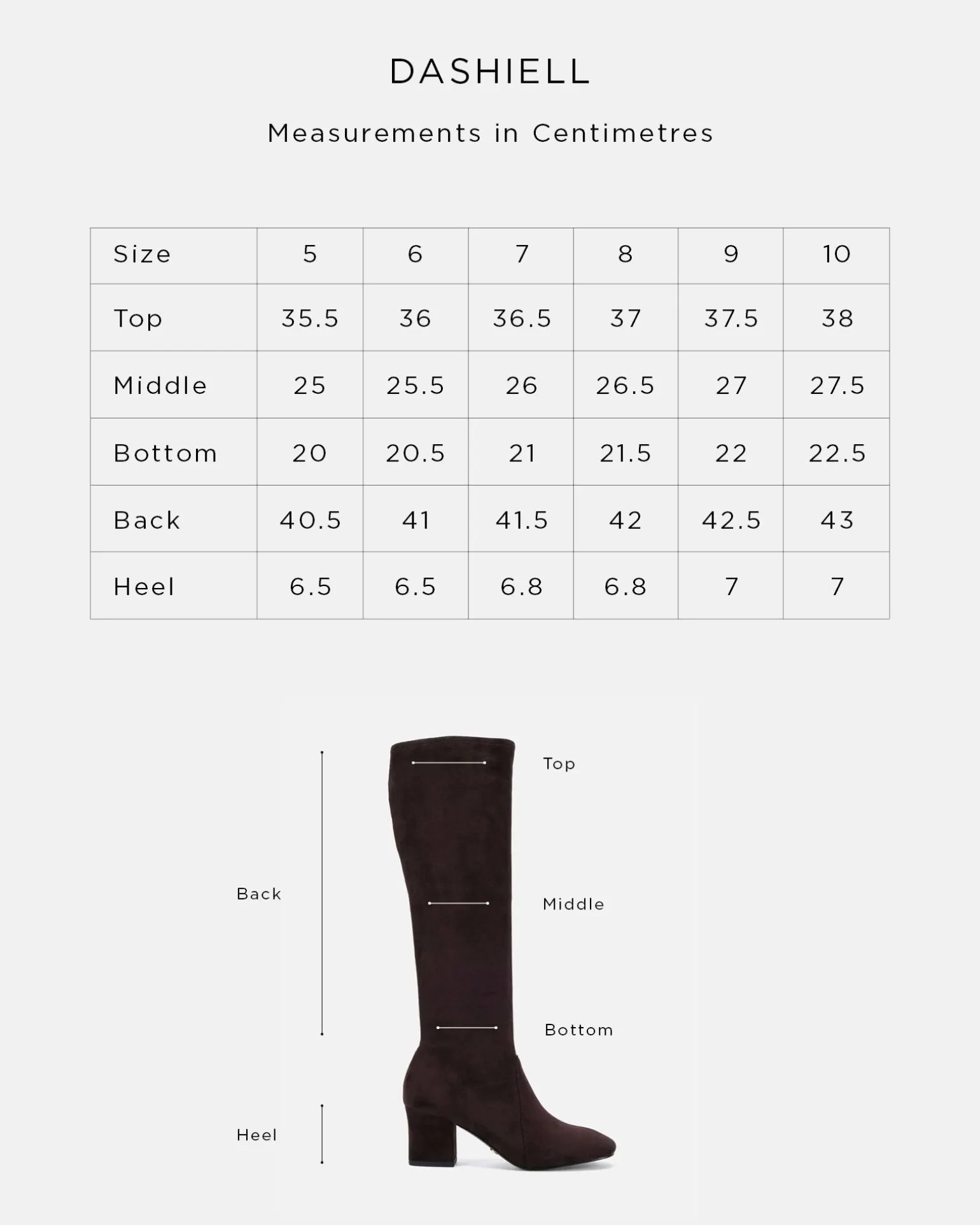 DASHIELL ESPRESSO SUEDE Long Boots
