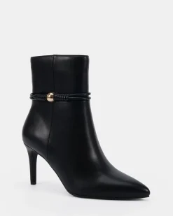 DAYNA BLACK Heeled Boots