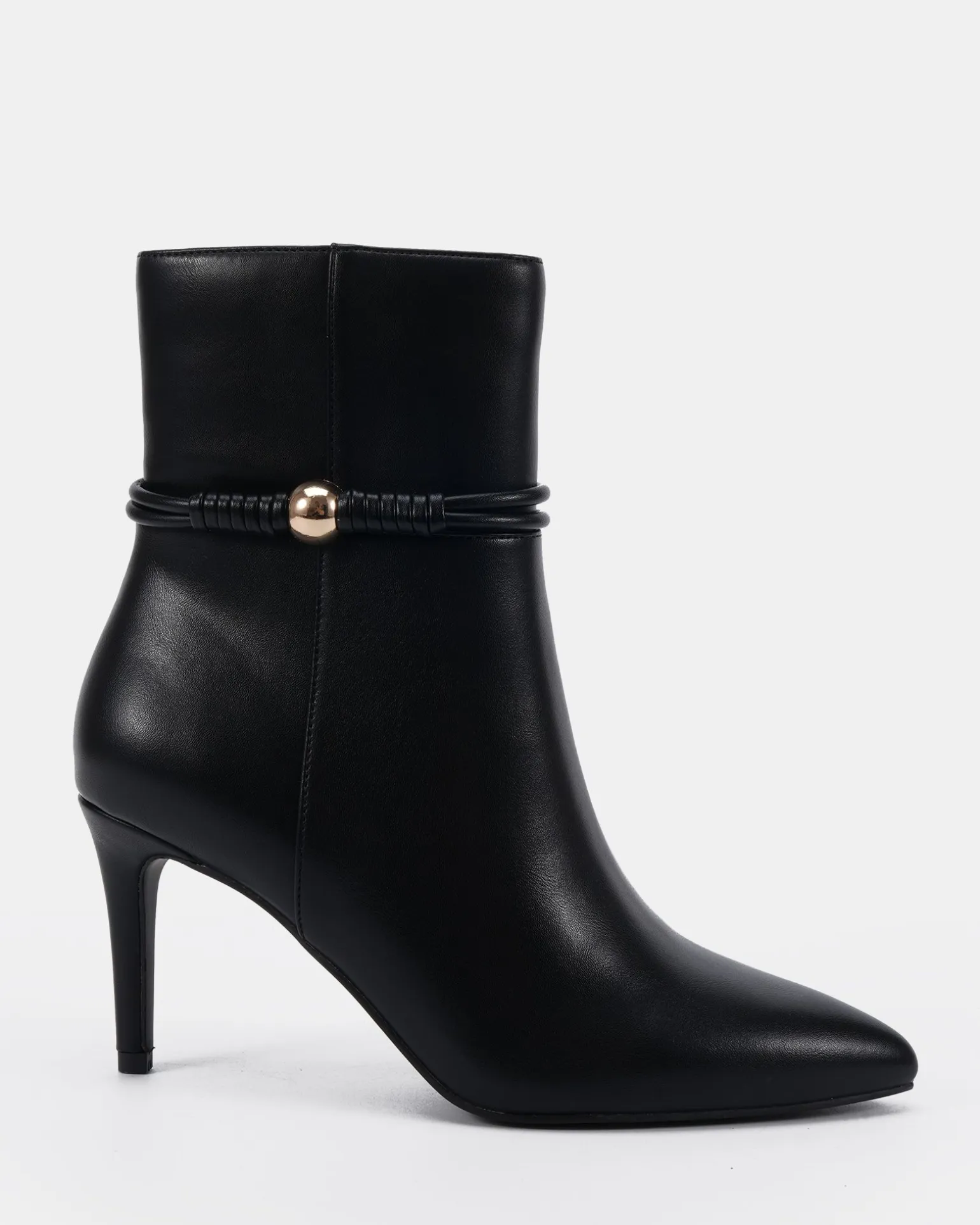 DAYNA BLACK Heeled Boots