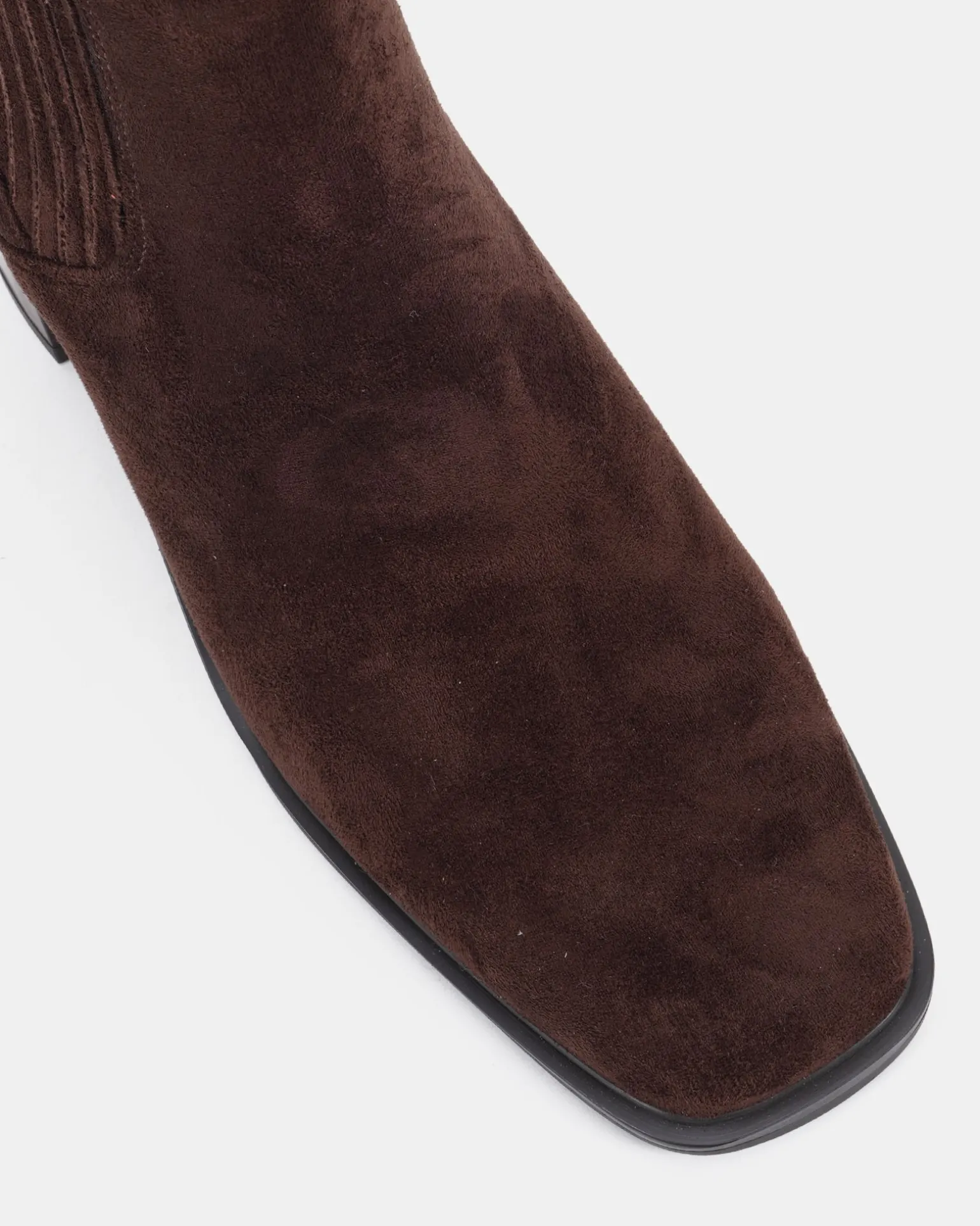 DEFT ESPRESSO SUEDE Heeled Boots