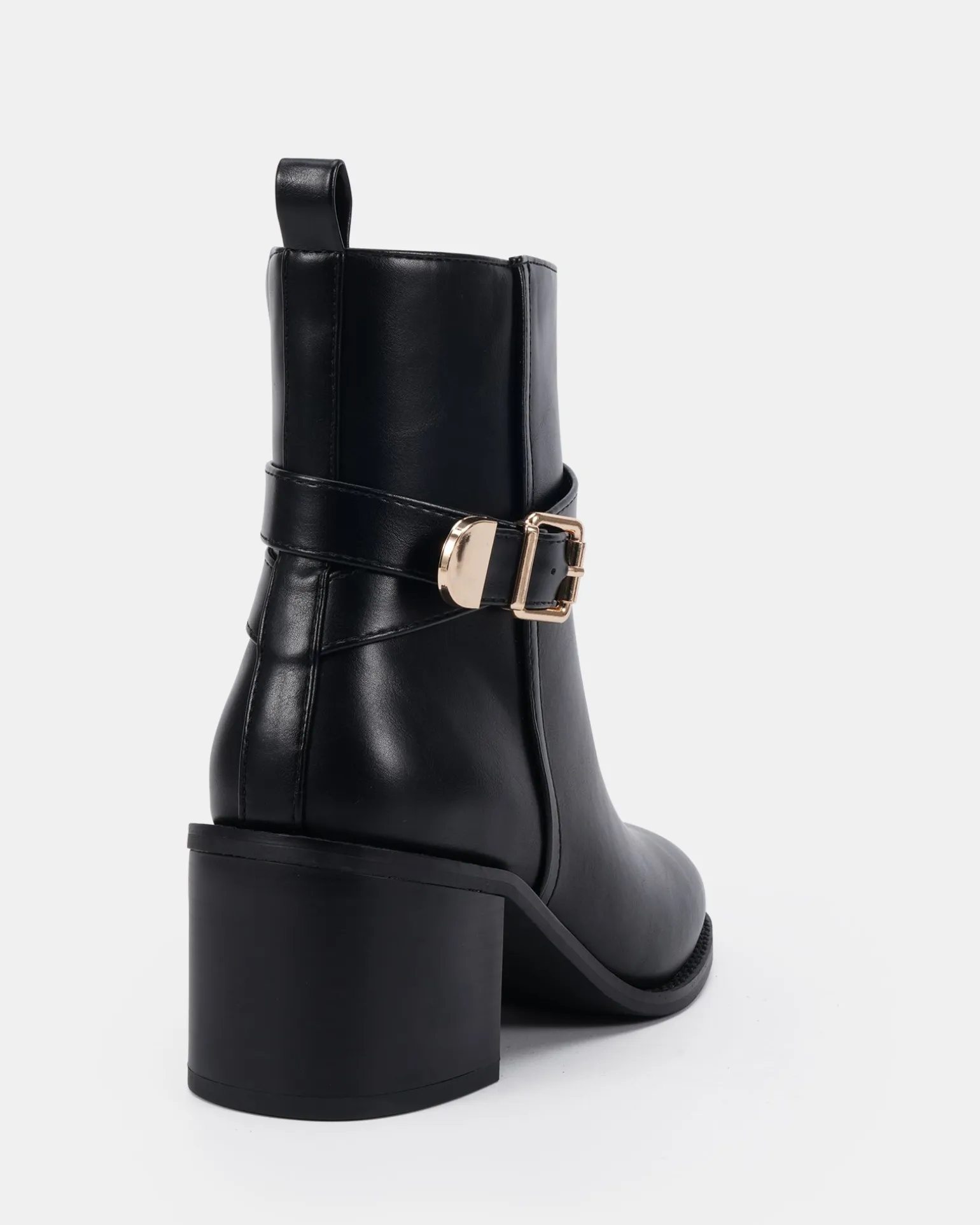 DESIRAE BLACK Heeled Boots