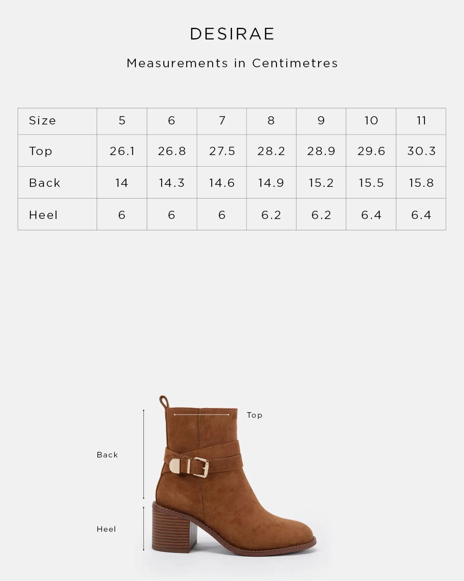 DESIRAE BLACK Heeled Boots