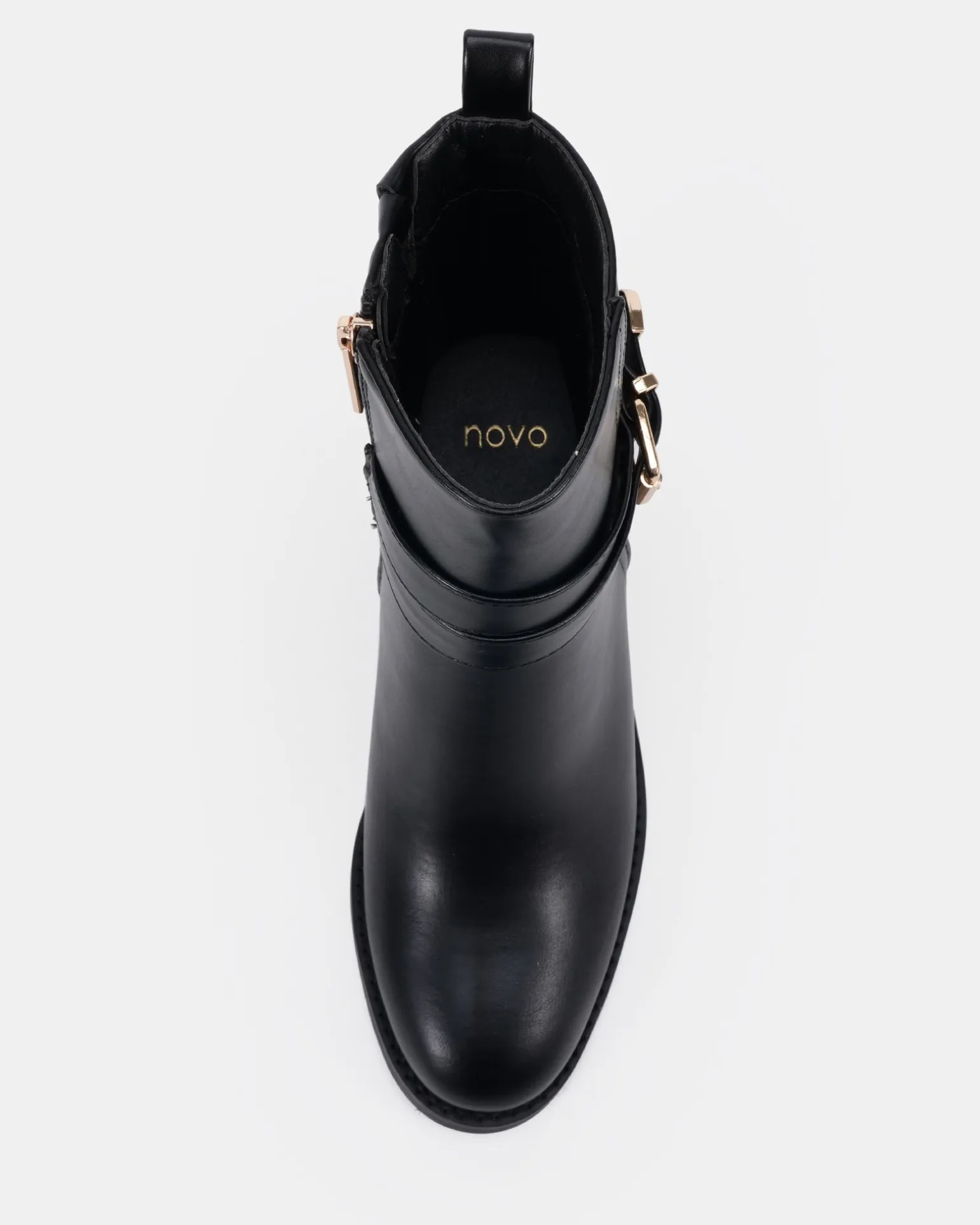 DESIRAE BLACK Heeled Boots