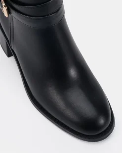 DESIRAE BLACK Heeled Boots