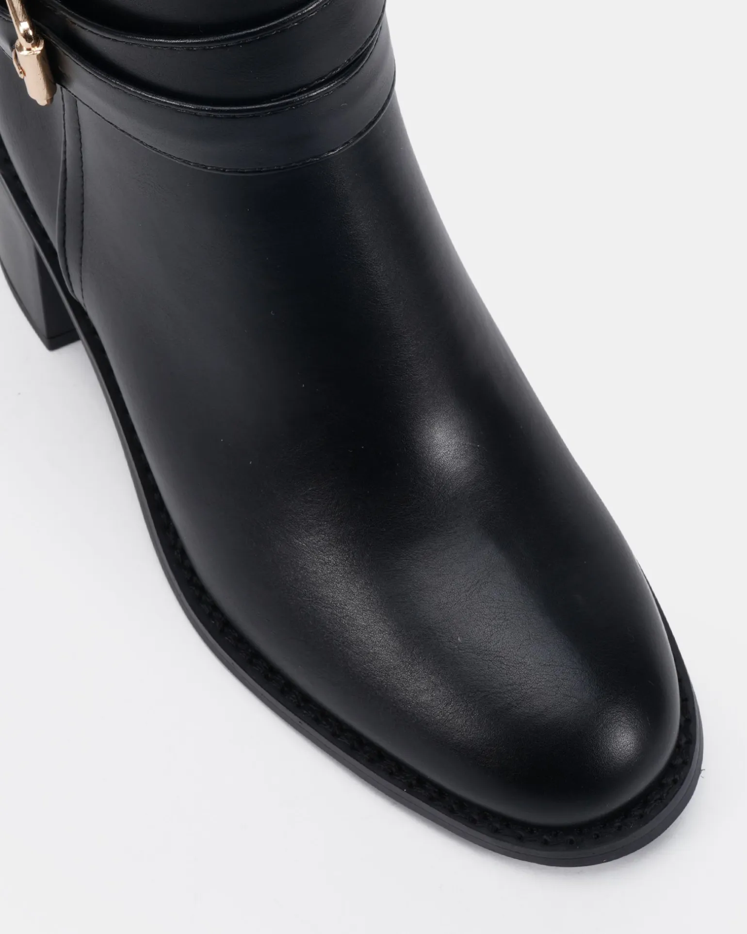 DESIRAE BLACK Heeled Boots