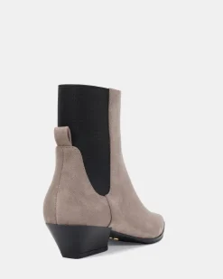 DESTA Dove Suede Ankle Boots