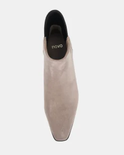 DESTA Dove Suede Ankle Boots