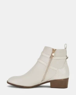 DIGBY CREAM Ankle Boots