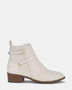 DIGBY CREAM Ankle Boots