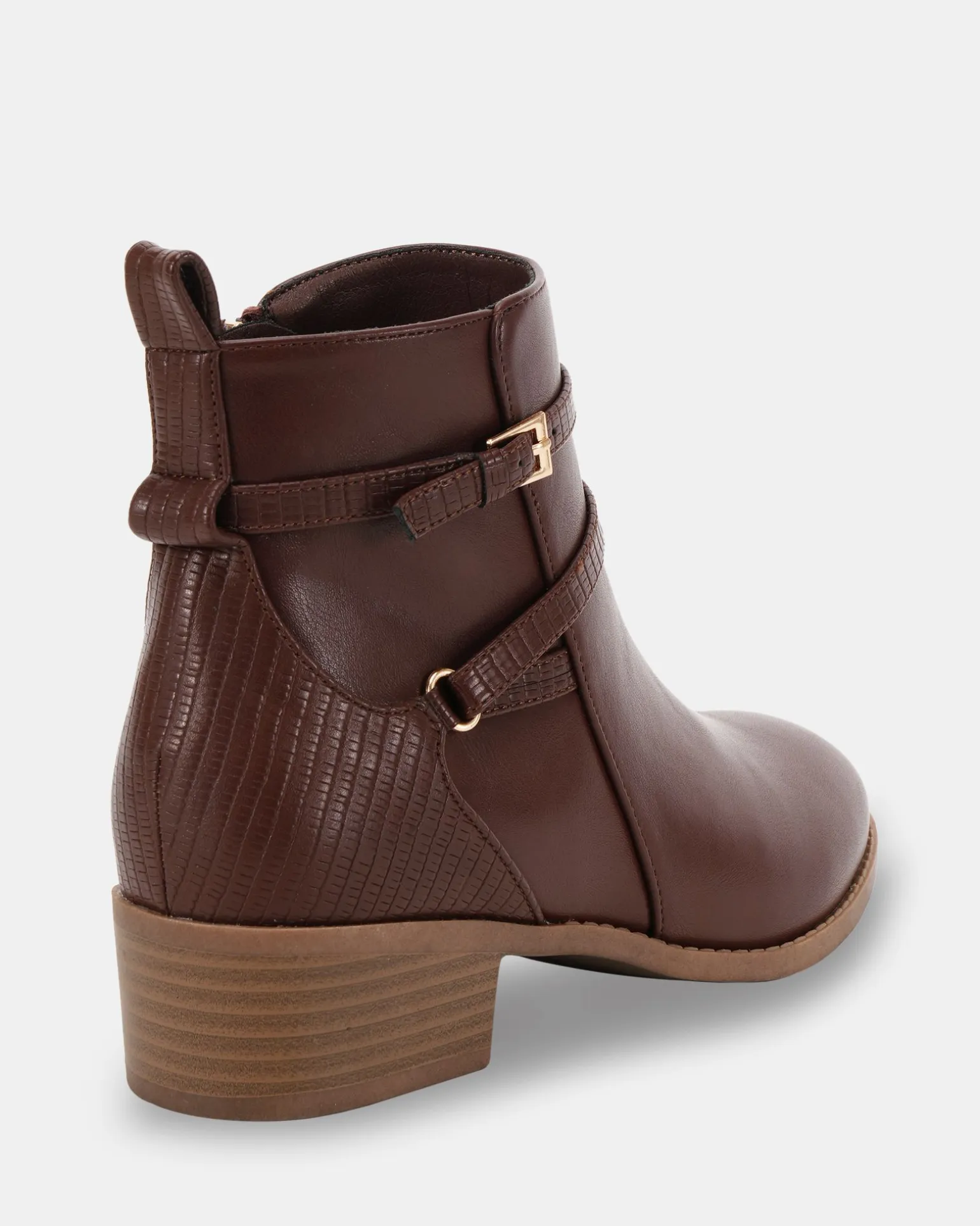 DIGBY MILK CHOCOLATE Ankle Boots
