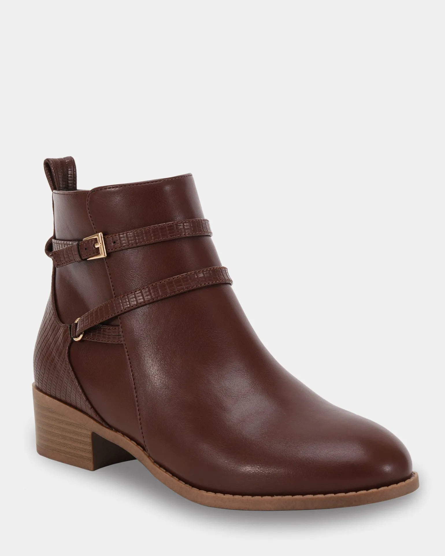 DIGBY MILK CHOCOLATE Ankle Boots