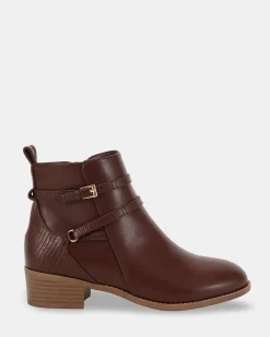 DIGBY MILK CHOCOLATE Ankle Boots