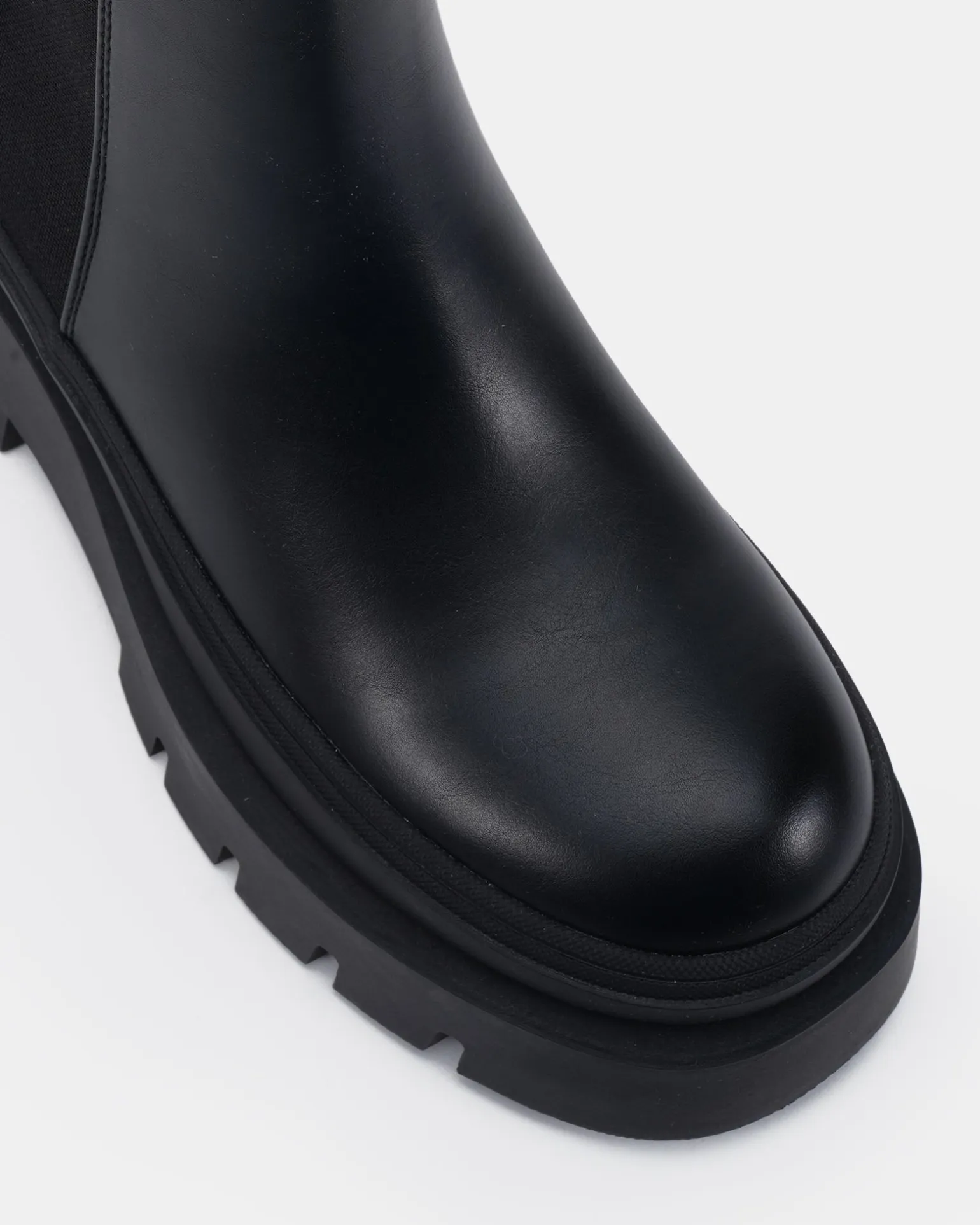 DOMINIQUE BLACK Slip On Boots