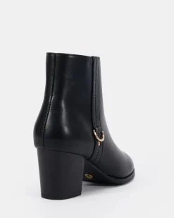 DOUR BLACK Heeled Boots