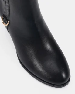 DOUR BLACK Heeled Boots