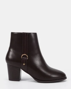 DOUR ESPRESSO Heeled Boots