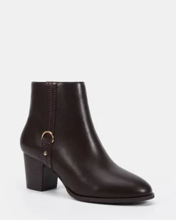DOUR ESPRESSO Heeled Boots