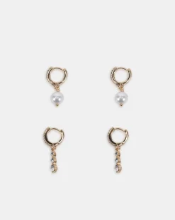 EARRING - DAWSEY PACK Metallic Earrings
