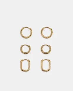 EARRING - DELANO PACK Metallic Earrings