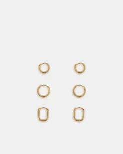 EARRING - DOMINIQUE PACK Metallic Earrings
