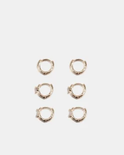 EARRING - XANDRIA PACK Metallic Earrings