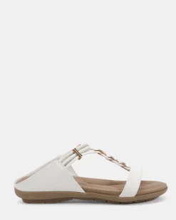 ELLUNA WHITE Sandals