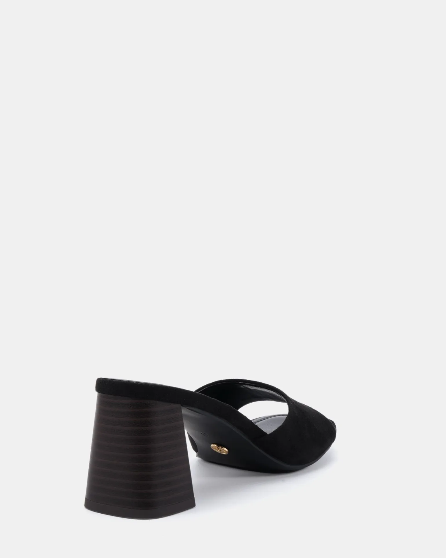 FINELLA Black Suede High Heels