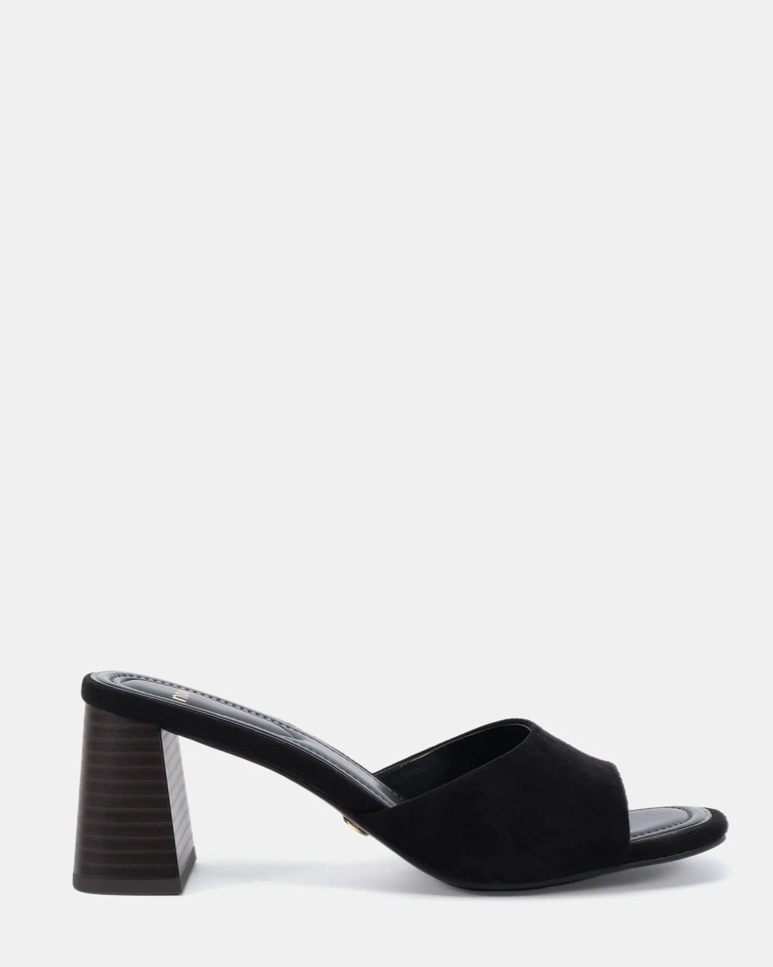 FINELLA Black Suede High Heels
