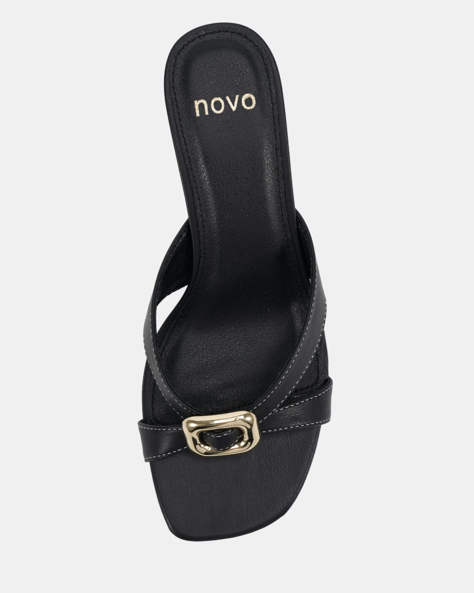 FINNEGAN BLACK Block Heels