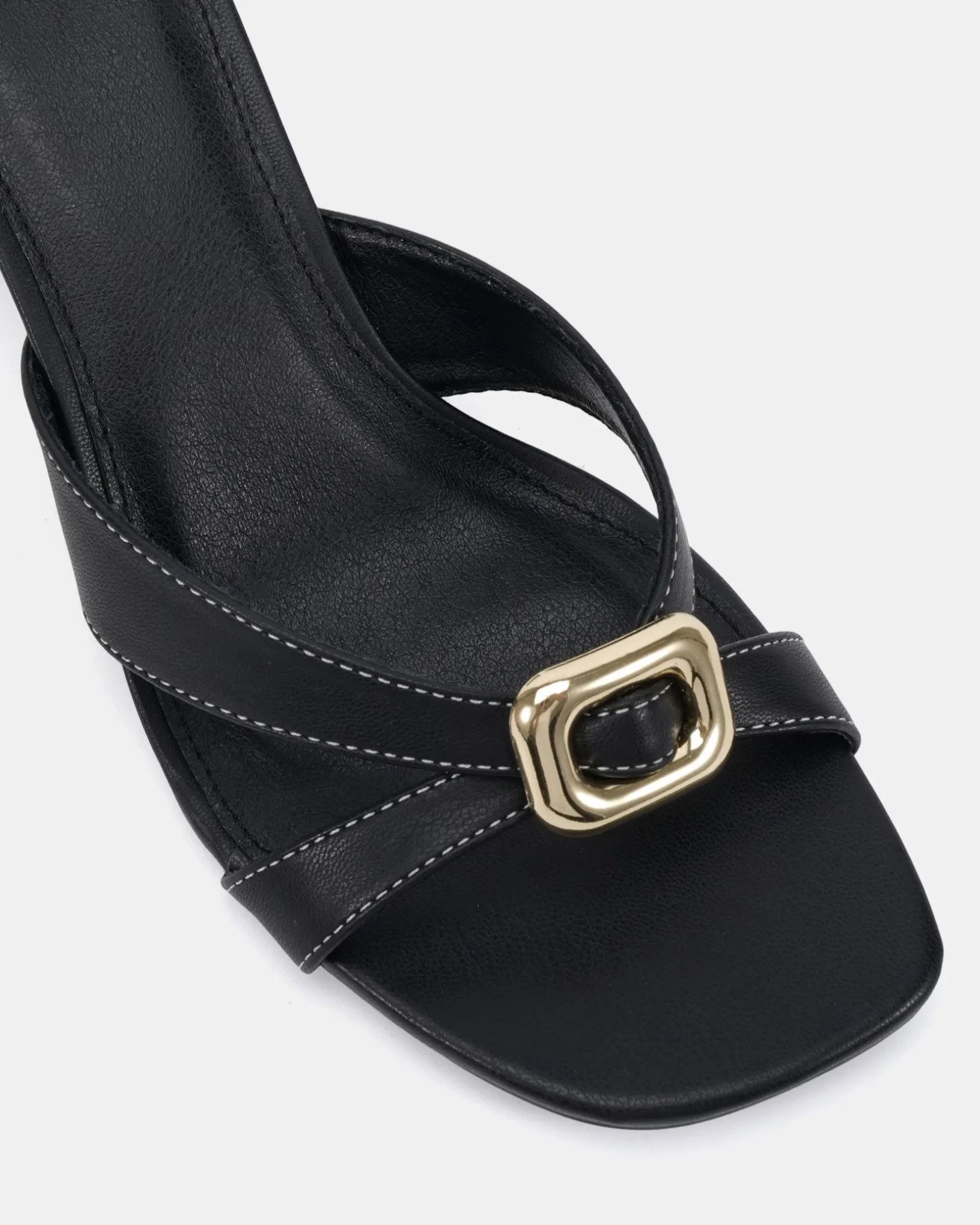 FINNEGAN BLACK Block Heels