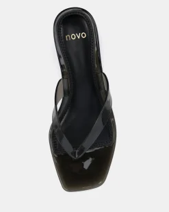 FLO BLACK Low Heels
