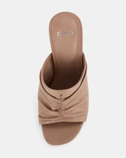 FREEZA Sand Open Toe Heels